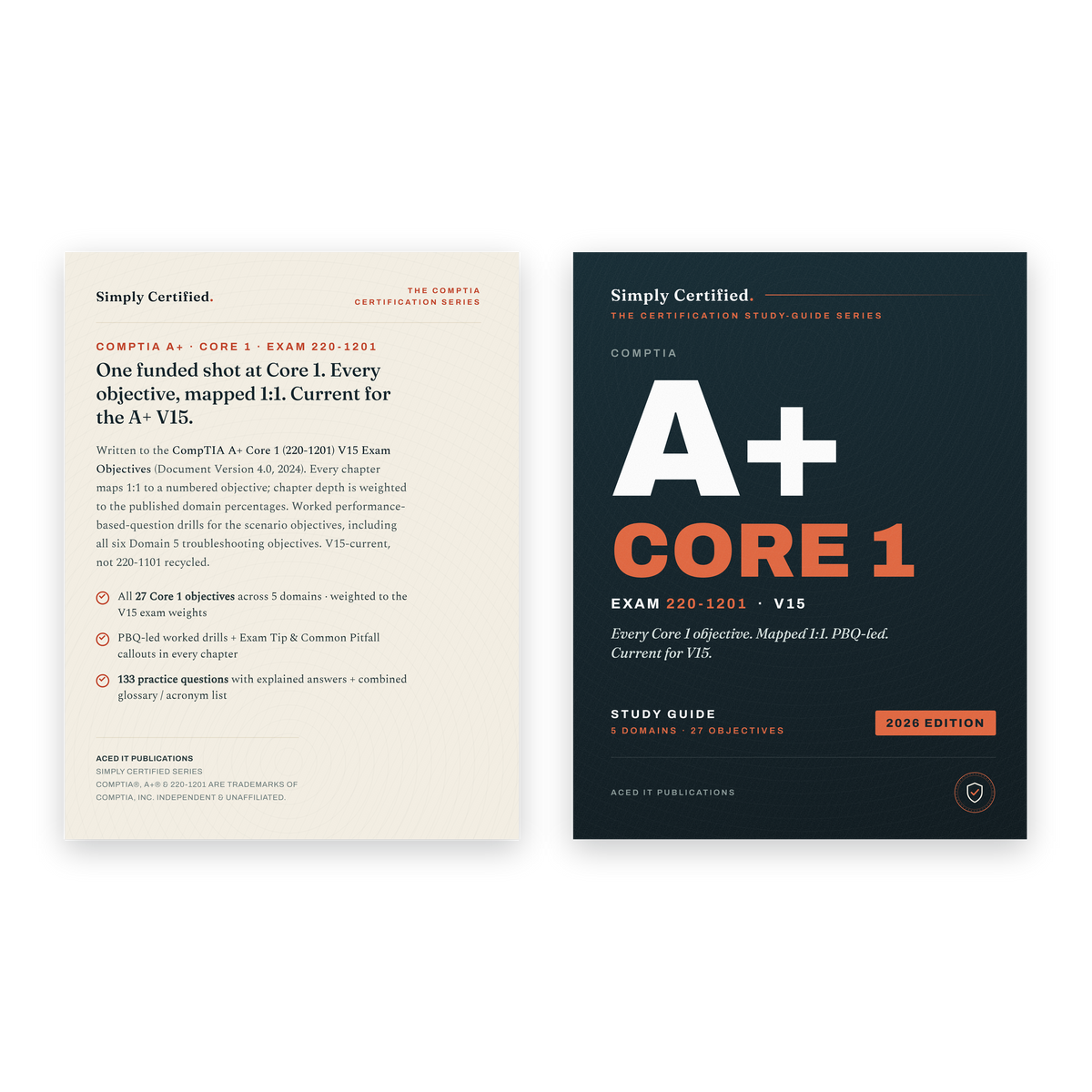 CompTIA A+ Core 1 (220-1201) Study Guide 2026