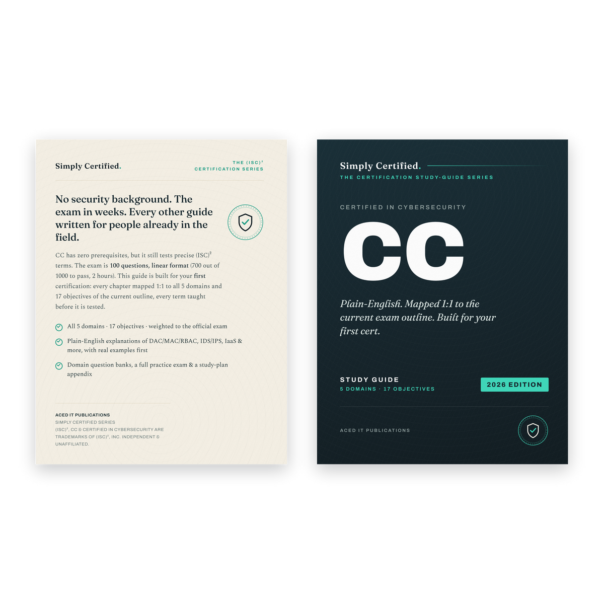 ISC2 Certified in Cybersecurity (CC) Study Guide 2026