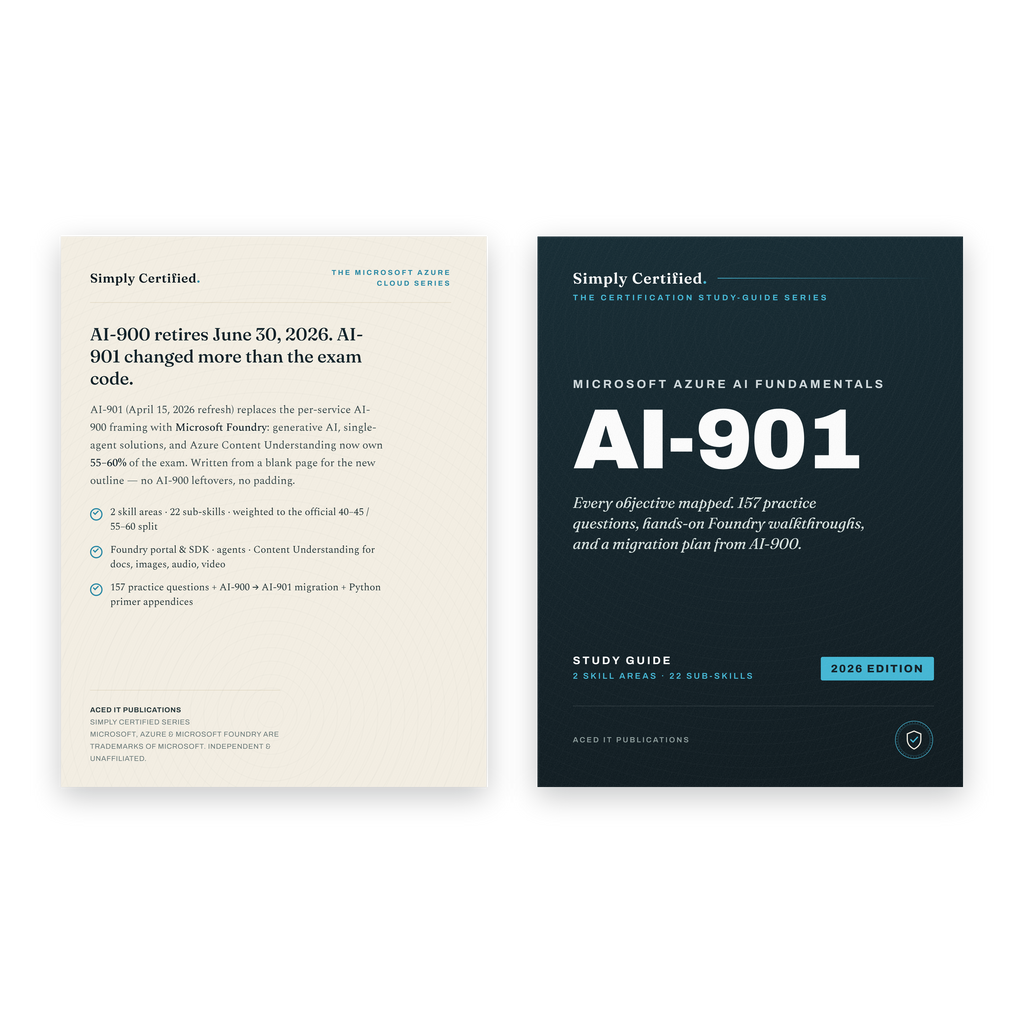 Microsoft AI-901: Simply Certified Study Guide
