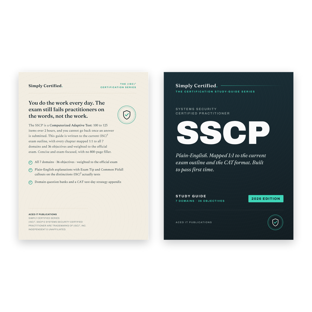 ISC2 Systems Security Certified Practitioner (SSCP) Study Guide 2026