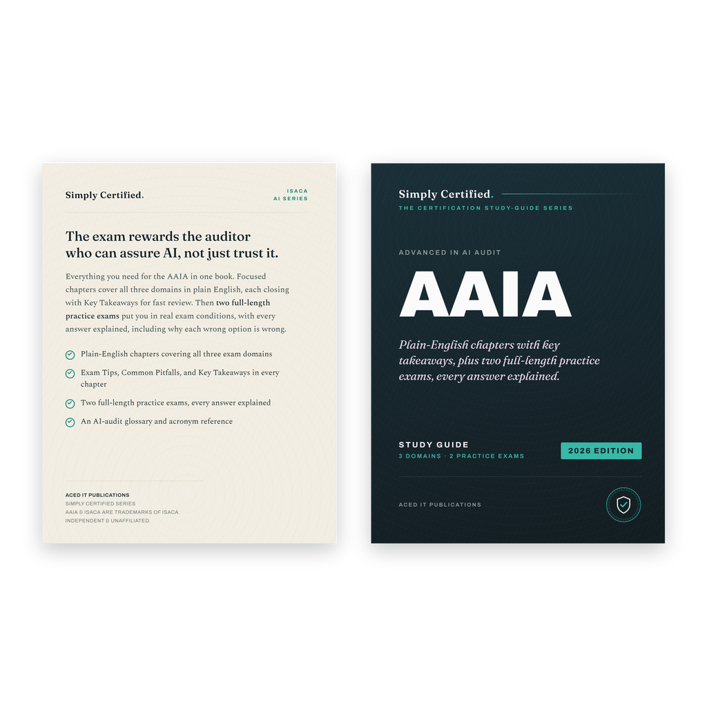 ISACA AAIA: Simply Certified Study Guide