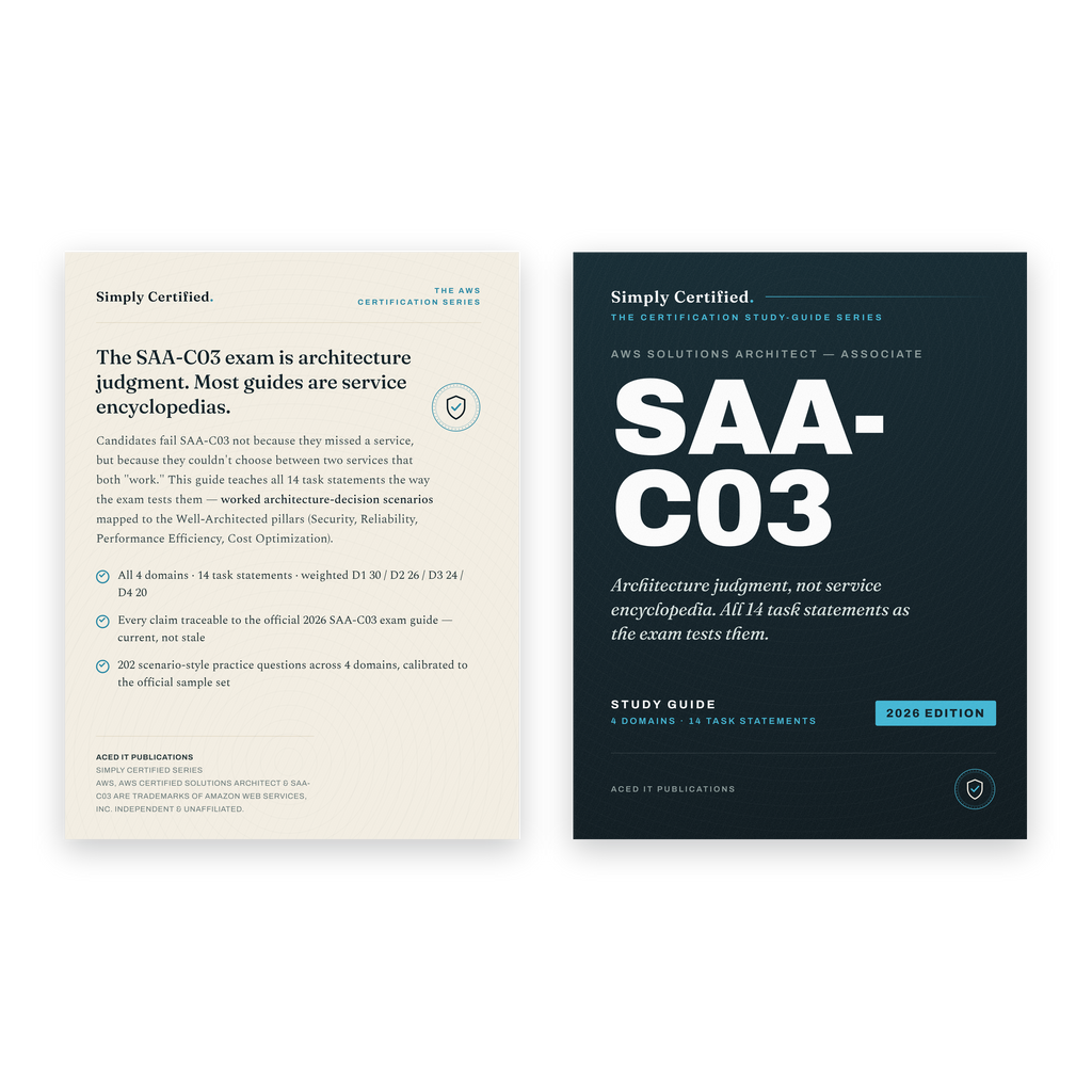 AWS SAA-C03: Certified Solutions Architect Associate Study Guide