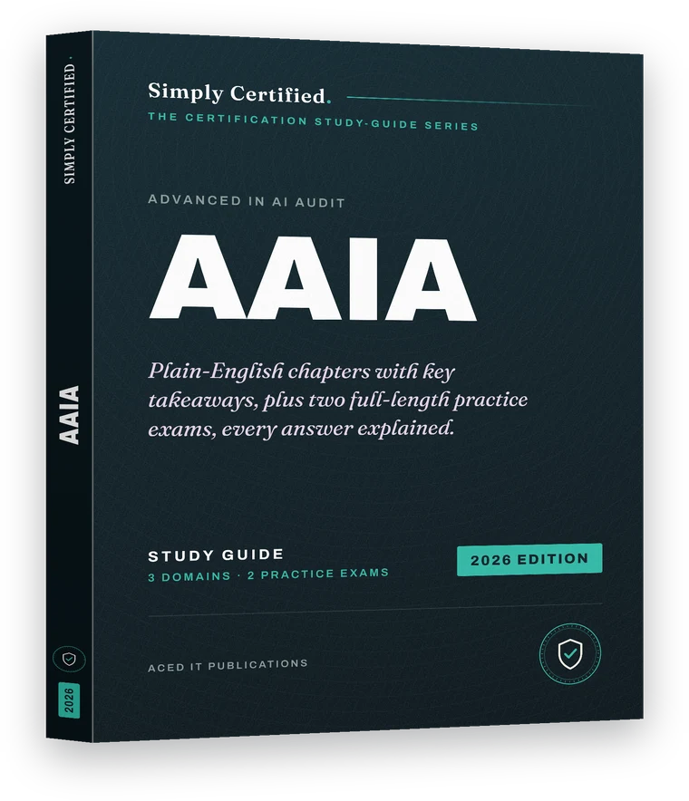 ISACA AAIA study guide, 2026 edition