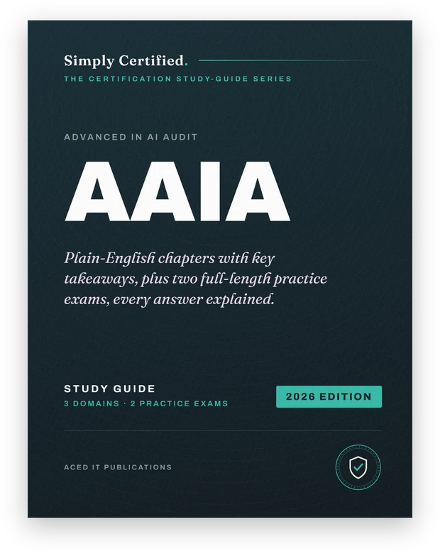 ISACA AAIA study guide cover