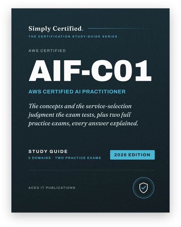AWS AIF-C01 study guide cover