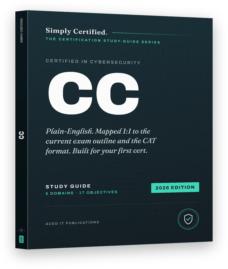ISC2 CC Certified in Cybersecurity study guide, 2026 edition