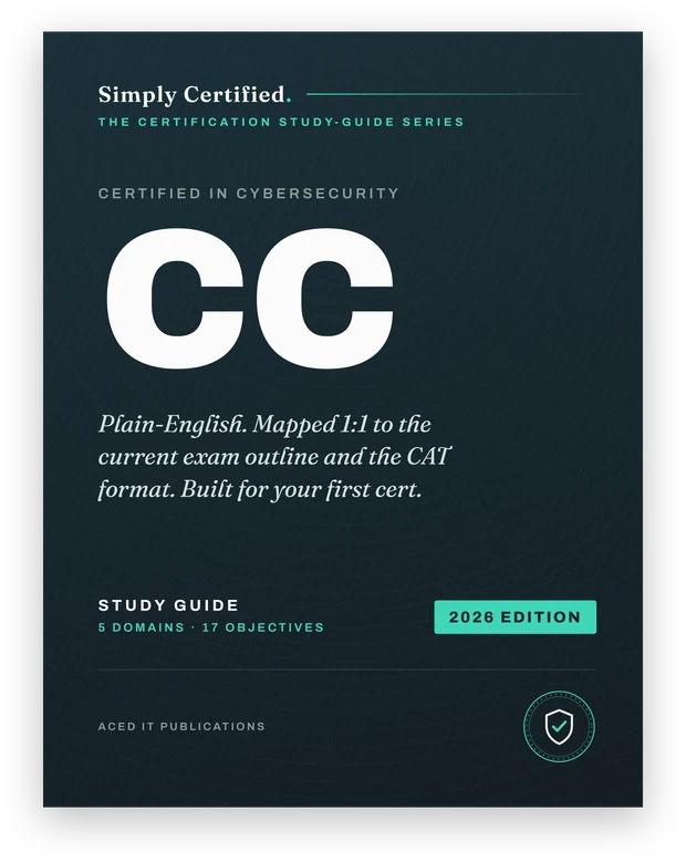 ISC2 CC study guide cover