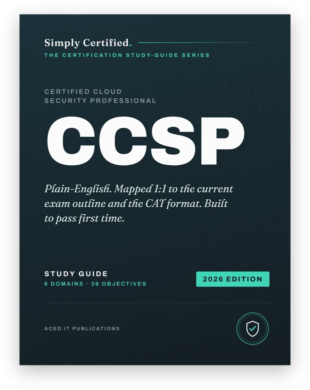 ISC2 CCSP study guide cover