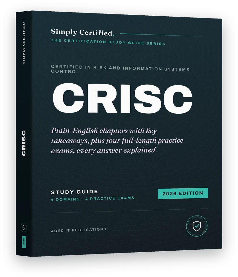 ISACA CRISC study guide, 2026 edition