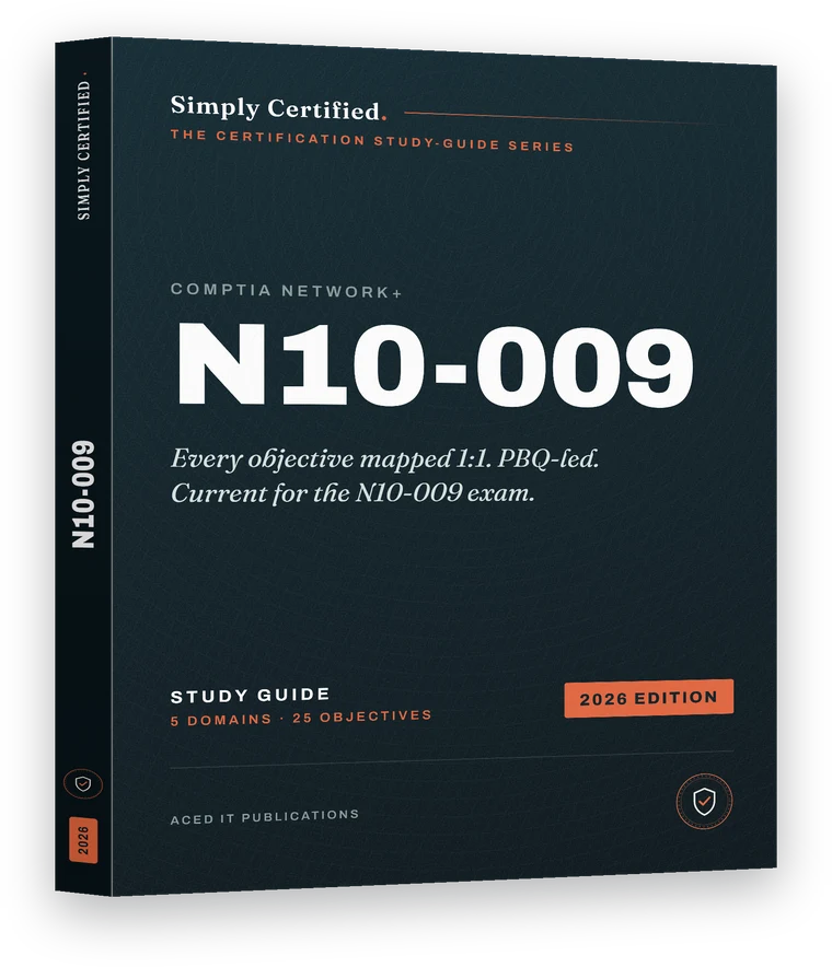 CompTIA N10-009 study guide, 2026 edition
