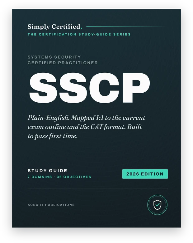 ISC2 SSCP study guide cover